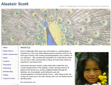 Tablet Screenshot of alastair-scott.com
